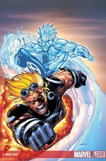 Marvel Comics: Bring Back The New X-Men — Favorite Hellion/Blindfold  moment; as much as