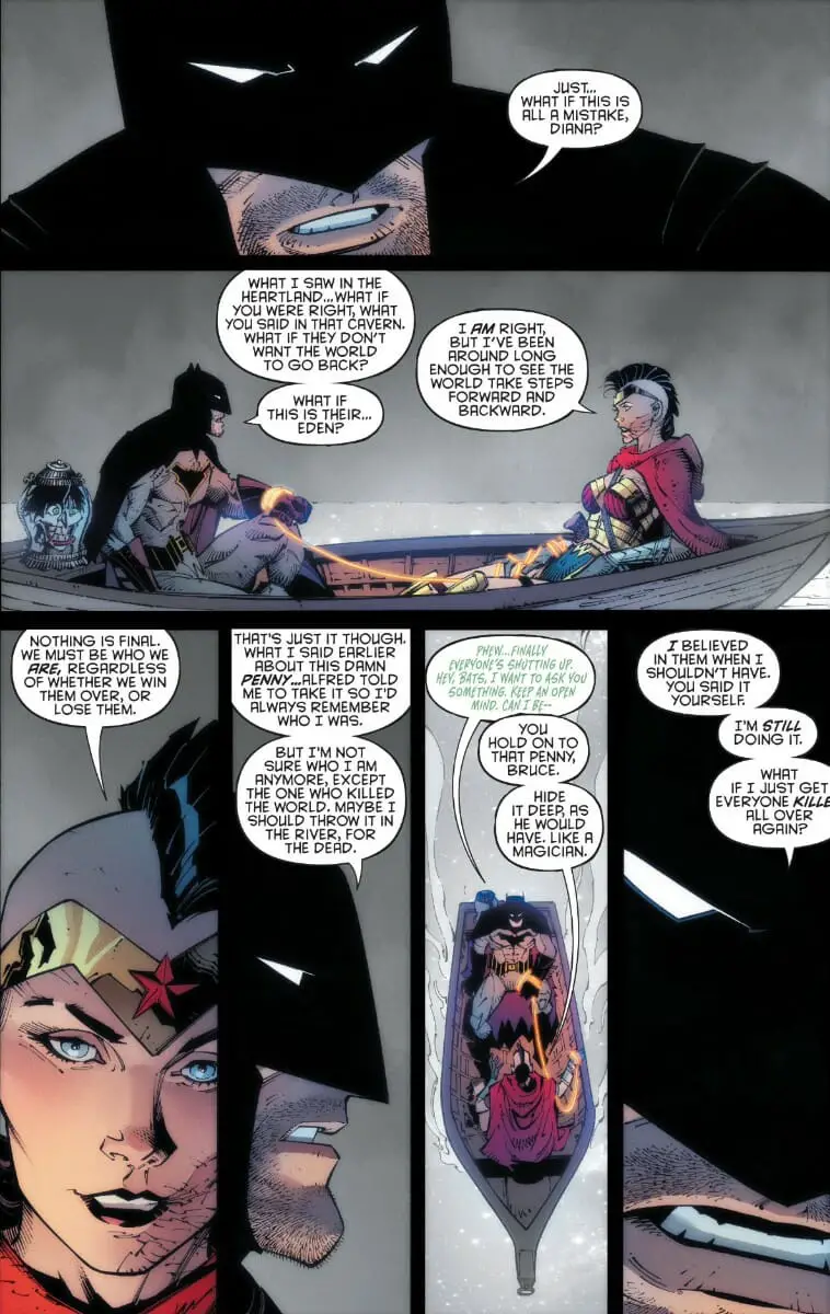 Batman Last Knight On Earth 2 Batman Wonder Woman Talk Comic Book Revolution