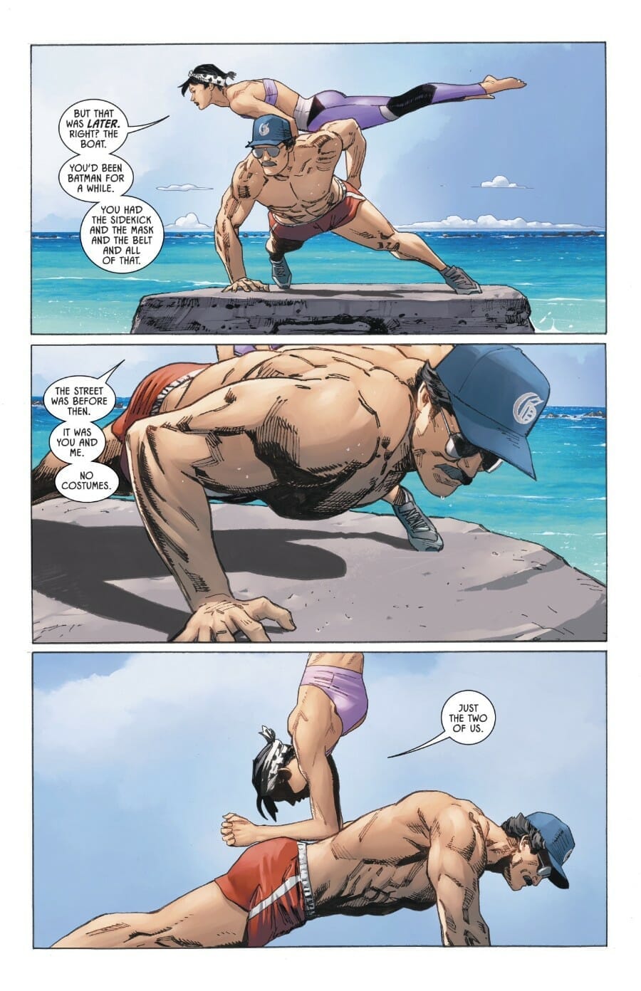 Batman&Catwoman Working out