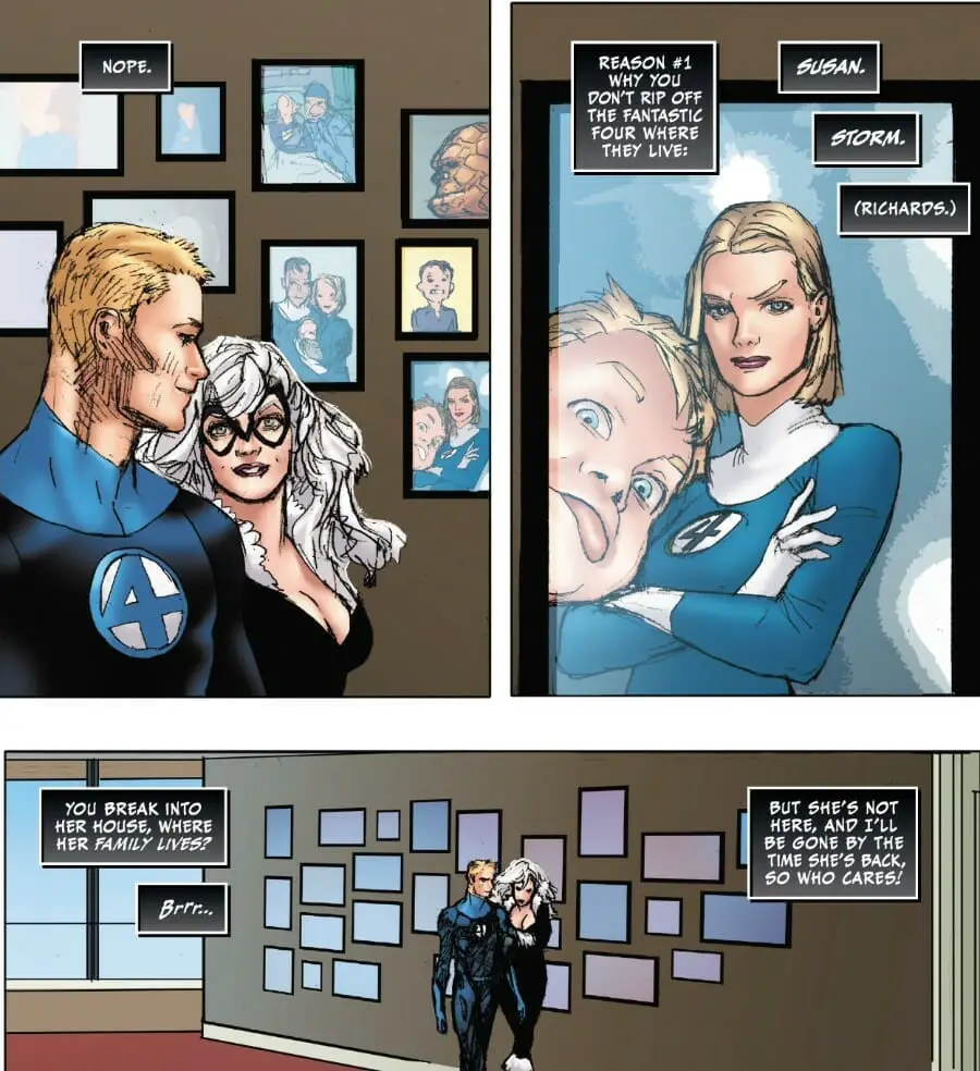 Black Cat 4 Everyone Fears Invisible Woman - Comic Book Revolution