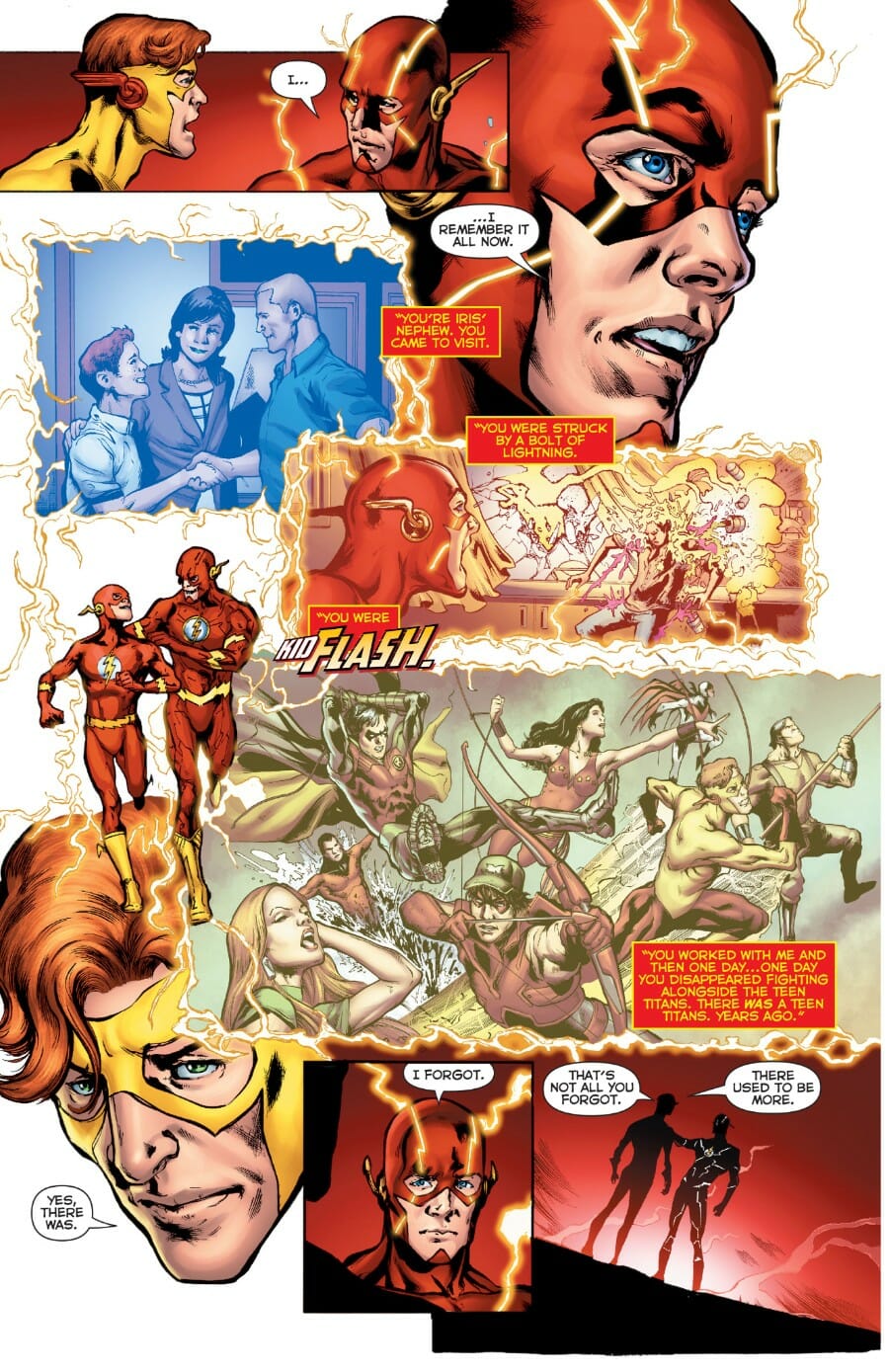 Barry Allen Remembers Wally West Comic Book Revolution