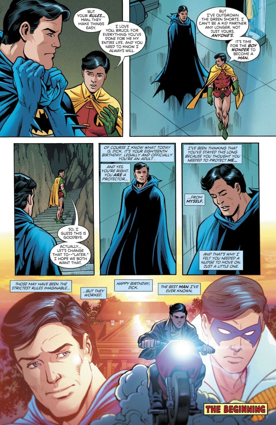 Robin 80th Anniversary 100 Page Super Spectacular 1 Dick Grayson Leaves Robin 80th Anniversary 100 Page Super Spectacular 1 Dick Grayson Leaves
