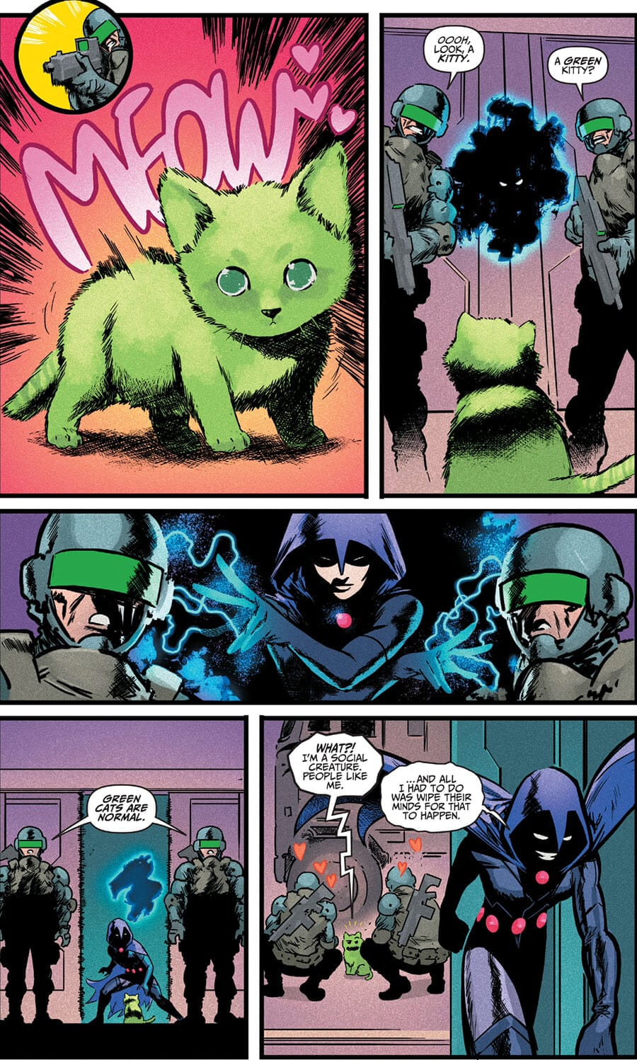 Titans Titans Together 3 Beast Boy Raven Team Up Comic Book Revolution