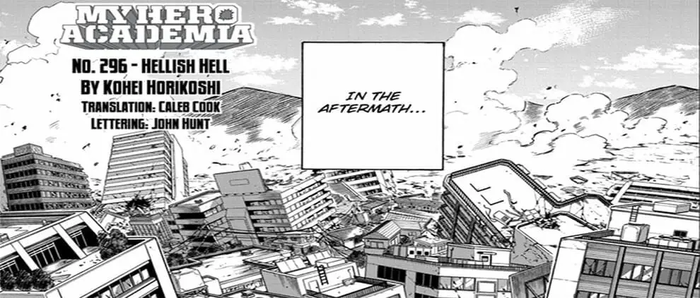 My Hero Academia Chapter 296 Review Comic Book Revolution