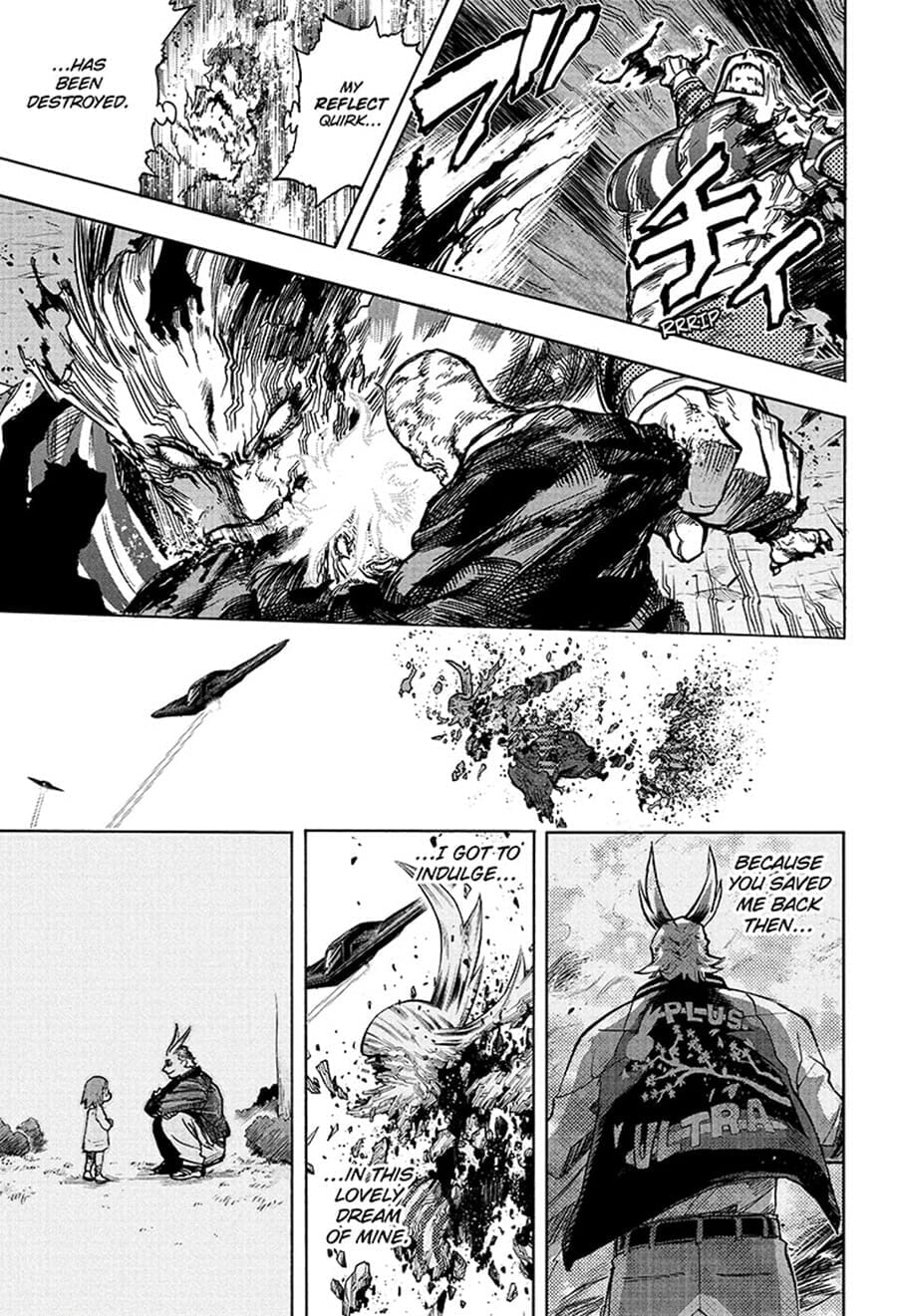 My Hero Academia Chapter 333 Star And Stripe Destroys All For One Comic Book Revolution