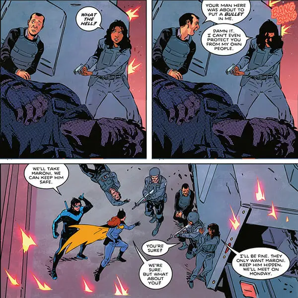 Nightwing Oracle Save Sal Maroni