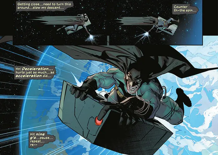 Batman Saves Himself In Space