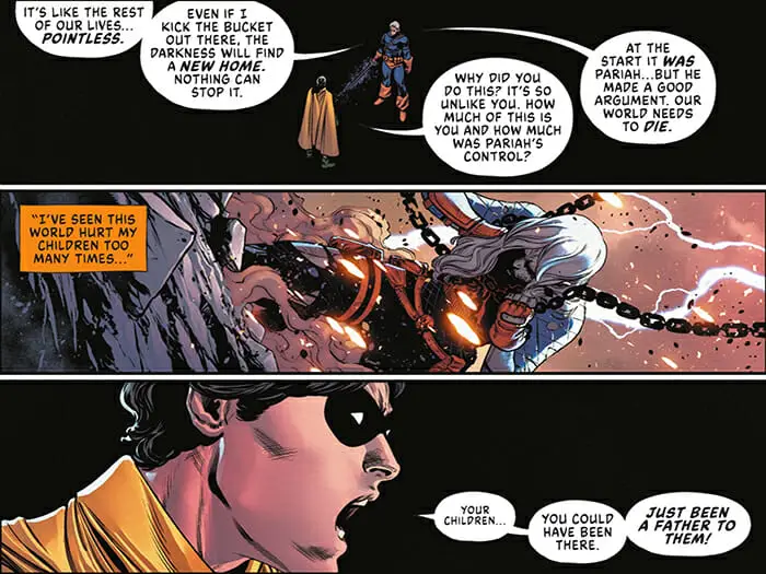 Dick Grayson vs Slade Wilson