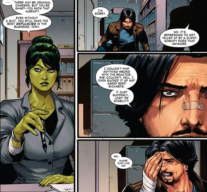 She-Hulk Tries To Help Iron Man