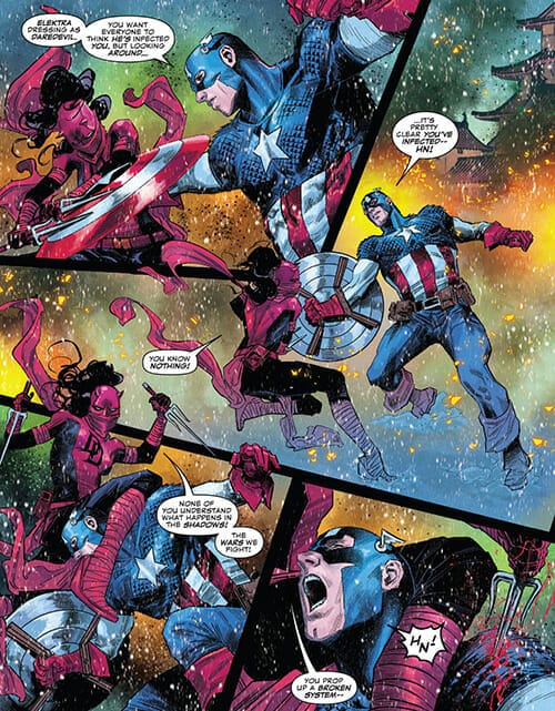 Daredevil Vs Elektra Fight