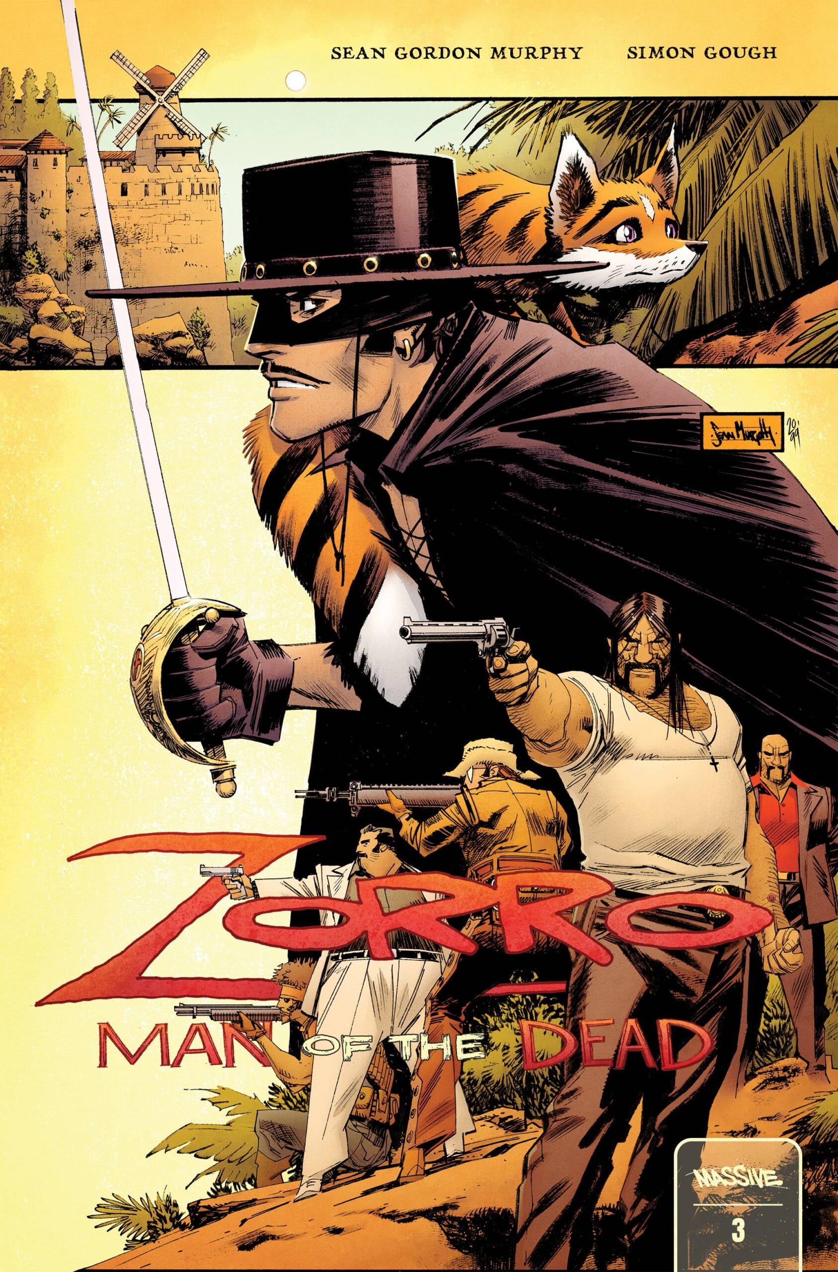 Zorro Man of the Dead 3 Advance Review Comic Book Revolution