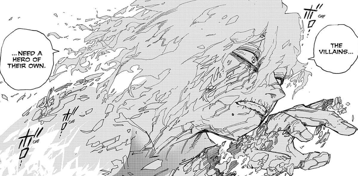 My Hero Academia Chapter 418 Tomura Shigaraki - Comic Book Revolution